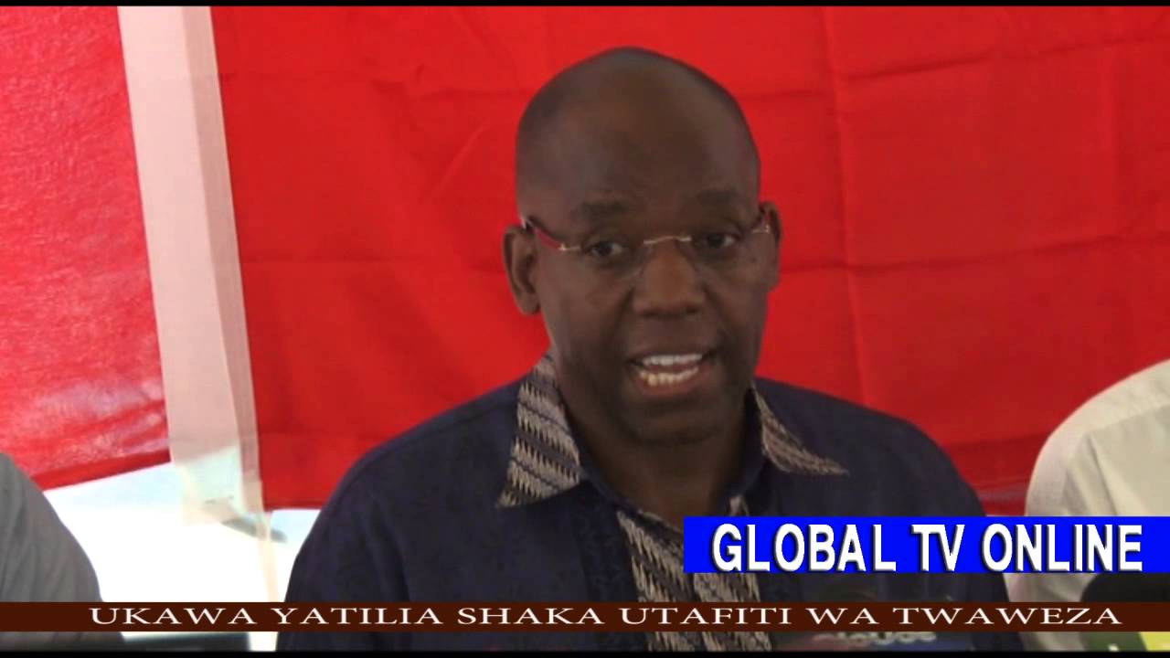 GLOBAL TV ONLINE UKAWA WATILIA SHAKA UTAFITI WA TWAWEZA YouTube