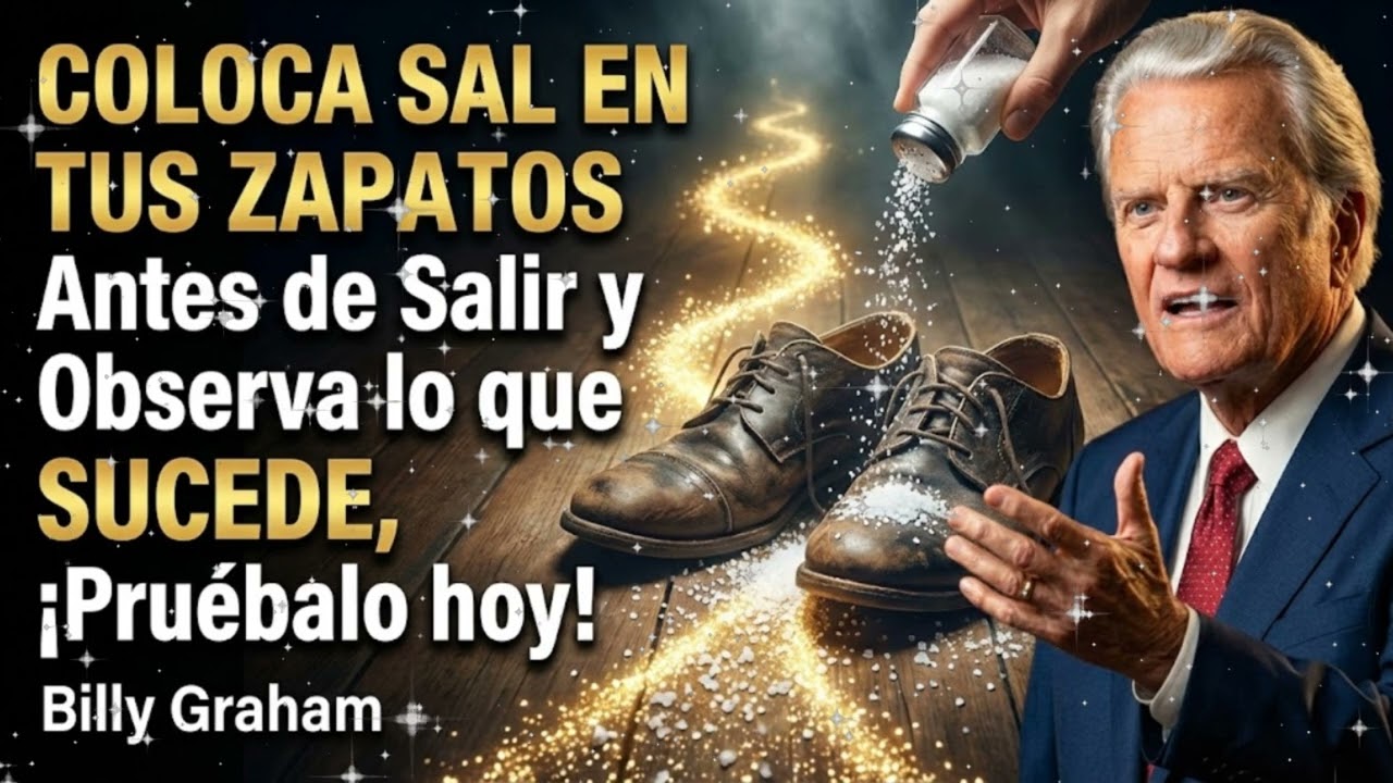 🧂 Coloca SAL en Tus ZAPATOS y Mira lo que Pasa: El Secreto Bíblico que Nadie te Contó | Billy Graham
