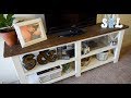 DIY: Farmhouse Style TV Stand