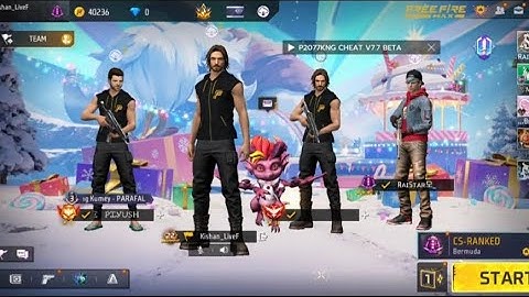 P2077KNG CHEAT V7.7 MOD MENU OB51 ANTIBAN ALL SERVER WORKING | 100% SAFE MOD CS | BR RANK WORKING ✅