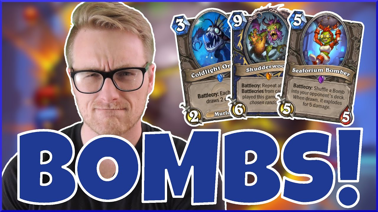 Hearthstone | Bomberman! | Wild Shudderwock Mill Shaman | Rise of Shadows