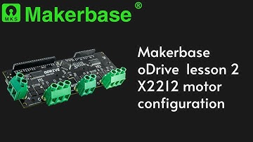 Makerbase oDrive  lesson 2 X2212 motor configuration