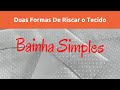 COMO FAZER BAINHA SIMPLES EM GUARDANAPO