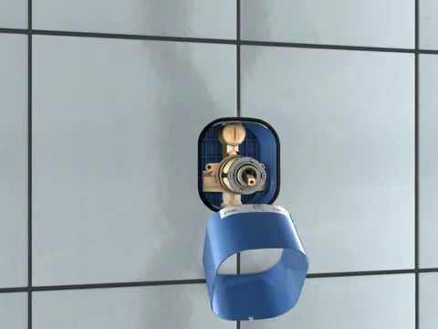 Grohe Start Flow - Grifo de ducha empotrado con cuerpo de montaje