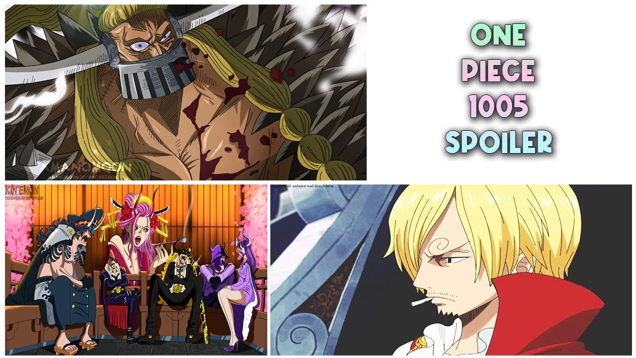 One Piece 1005 Spoiler Oficial Youtube