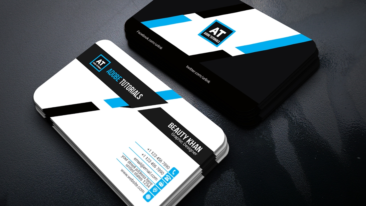 adobe illustrator tutorial create a business card using a