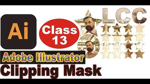 Adobe Illustrator Training | Clipping Mask |  Power Clip | Class 13 | Urdu / Hindi