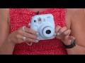 Fujifilm Instax Mini 8 Instant Print Camera w/ 20 Film Sheets & Stickers on QVC