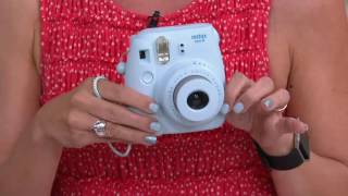 Fujifilm Instax Mini 8 Instant Print Camera w/ 20 Film Sheets & Stickers on QVC screenshot 5