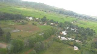 Landing in Heho Airport (Myanmar), Fokker-100