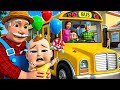 Baby Stops Crying on the Bus 🚌👶 | Fun Kids Song &amp; Nursery Rhyme