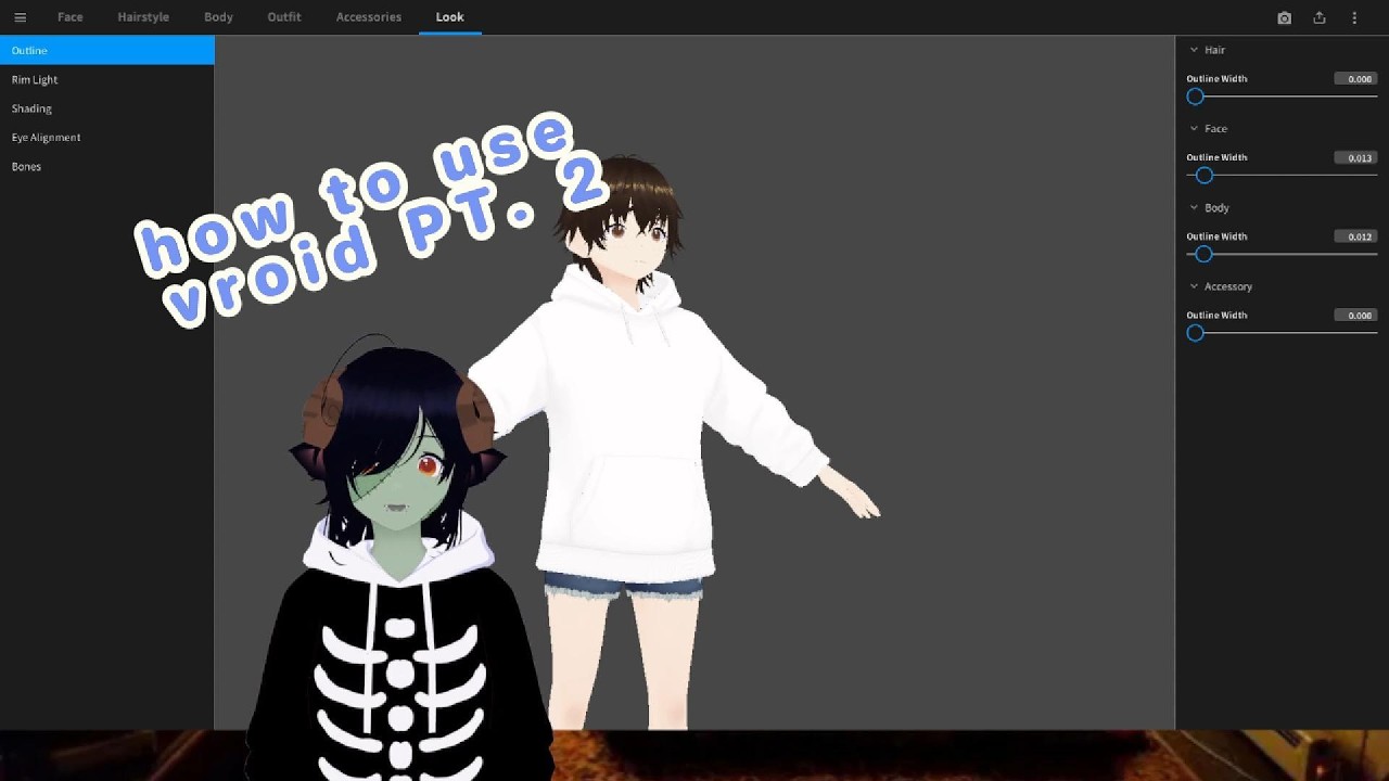 How to use Vroid PT 2 - YouTube