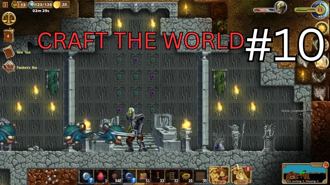 Craft The World Part 10 – Digging Deeper Into Madness!