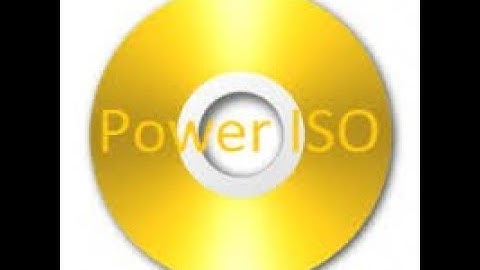 How To Create Window Image With Power ISO in Urdu/Hindi