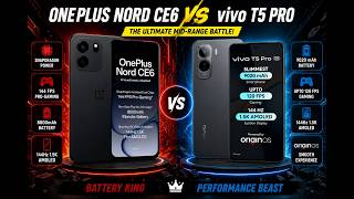 Vivo T5 Pro vs OnePlus Nord CE6 – Best Mid-Range Phone in 2026?