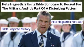 Pete Hegseth's CREEPY Send Me Tour: Christian Nationalist Propaganda