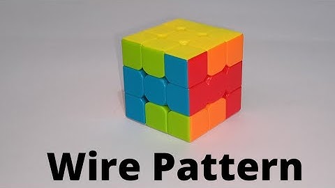 Make a Wire Pattern on Rubik