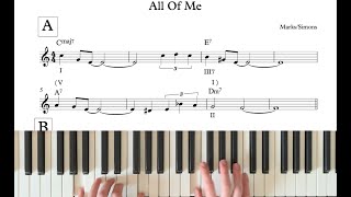 All Of Me (Marks/Simons) Tutorial & Analysis | The Jazz Pursuit