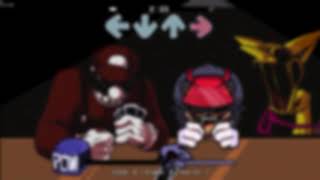 Team Creizy Night - Fnf Pasta Night But Saimon, Mikyu And Brxnne Sing