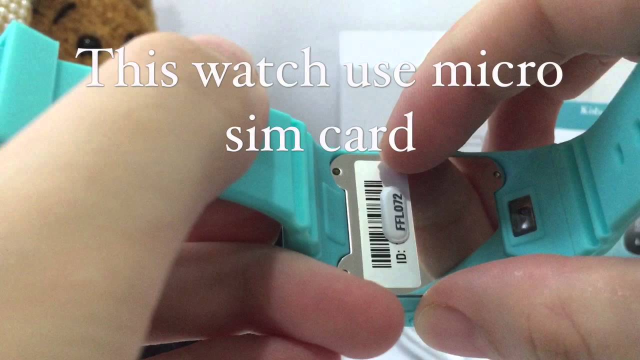 gw300 watch sim card