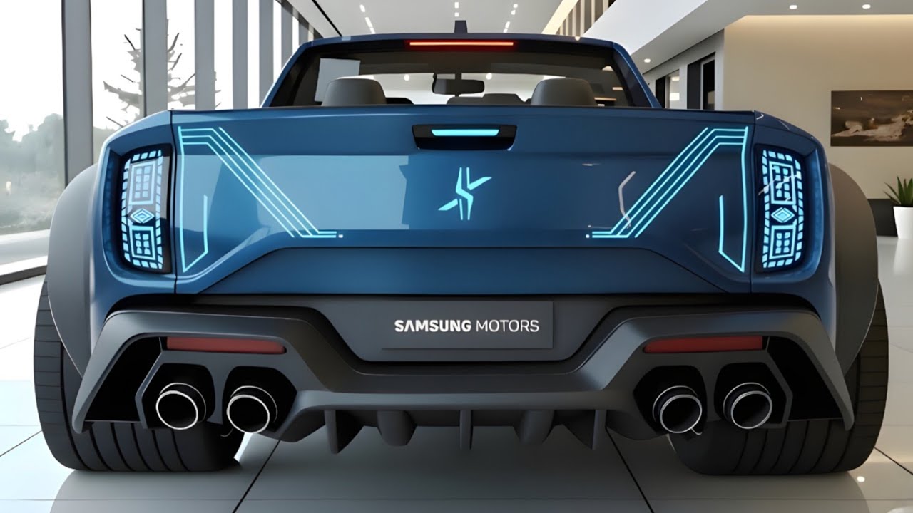 Представлен пикап Samsung 2026 года – потрясающий дизайн, невероятная мощность и технологии будущ...