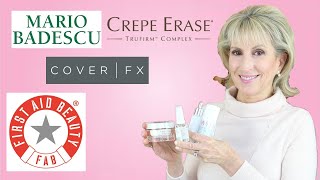 Anti Aging Products Review | CREPE ERASE, COVER FX, MARIO BADESCU, FIRST AID BEAUTY