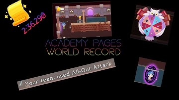 [Former World Record!] PRODIGY ACADEMY PAGES SPEEDRUN in 2:36.290