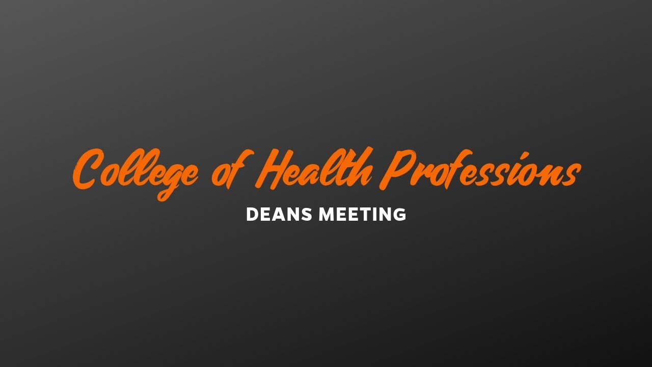 Mercer University Summer Orientation College of Health Professions