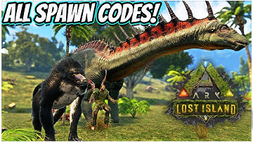 HOW TO SPAWN ALL THE NEW LOST DINOS ON ANY MAP!! Ark Lost Island!