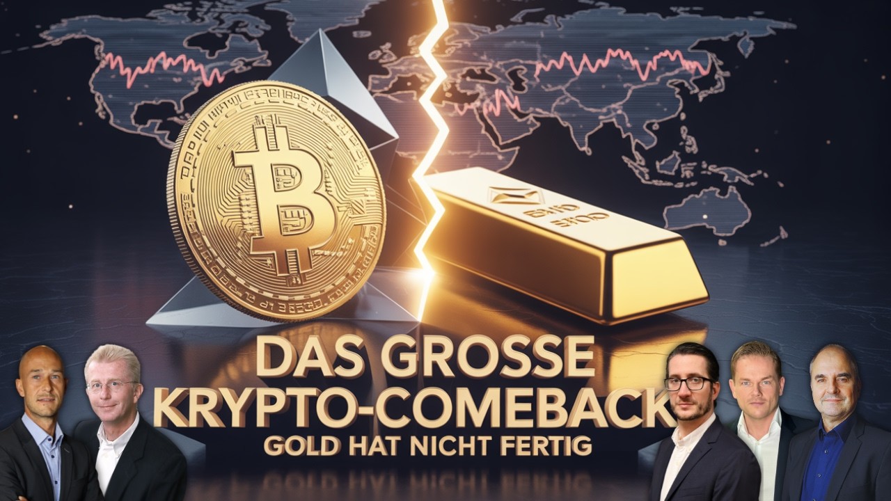 Bitcoin nimmt Anlauf - Ethereum zieht nach? Update zum Gold