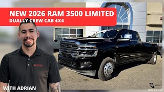 New 2026 Ram 3500 Limited Dually Crew Cab 4x4 for sale in Alberta at Redwater Dodge | Stock  TR35425