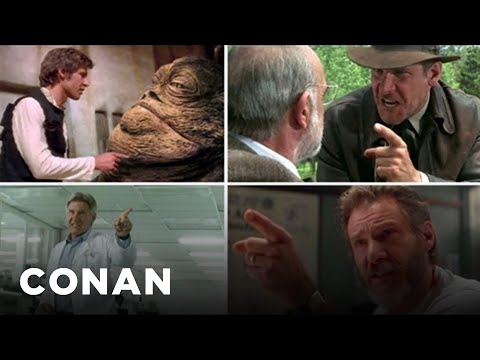 Supercut „Harrison Ford wściekły wskazuje na rzeczy”.