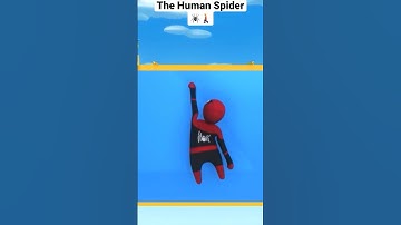The Human Spider In Human Fall Flat 💀#short #gaming #humanfallflat
