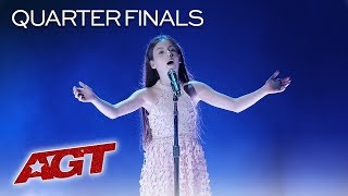 Emanne Beasha sings "Ebben" at America's Got Talent 2019 Cuarterfinals Subtitulado Español