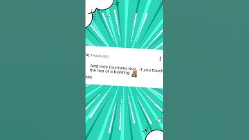 I added water fountains that make you fly #gamedesign #indiegames #gamedev #gamedevelopment #gaming