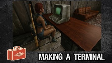 FO3 Geck tutorial  - how to make a terminal