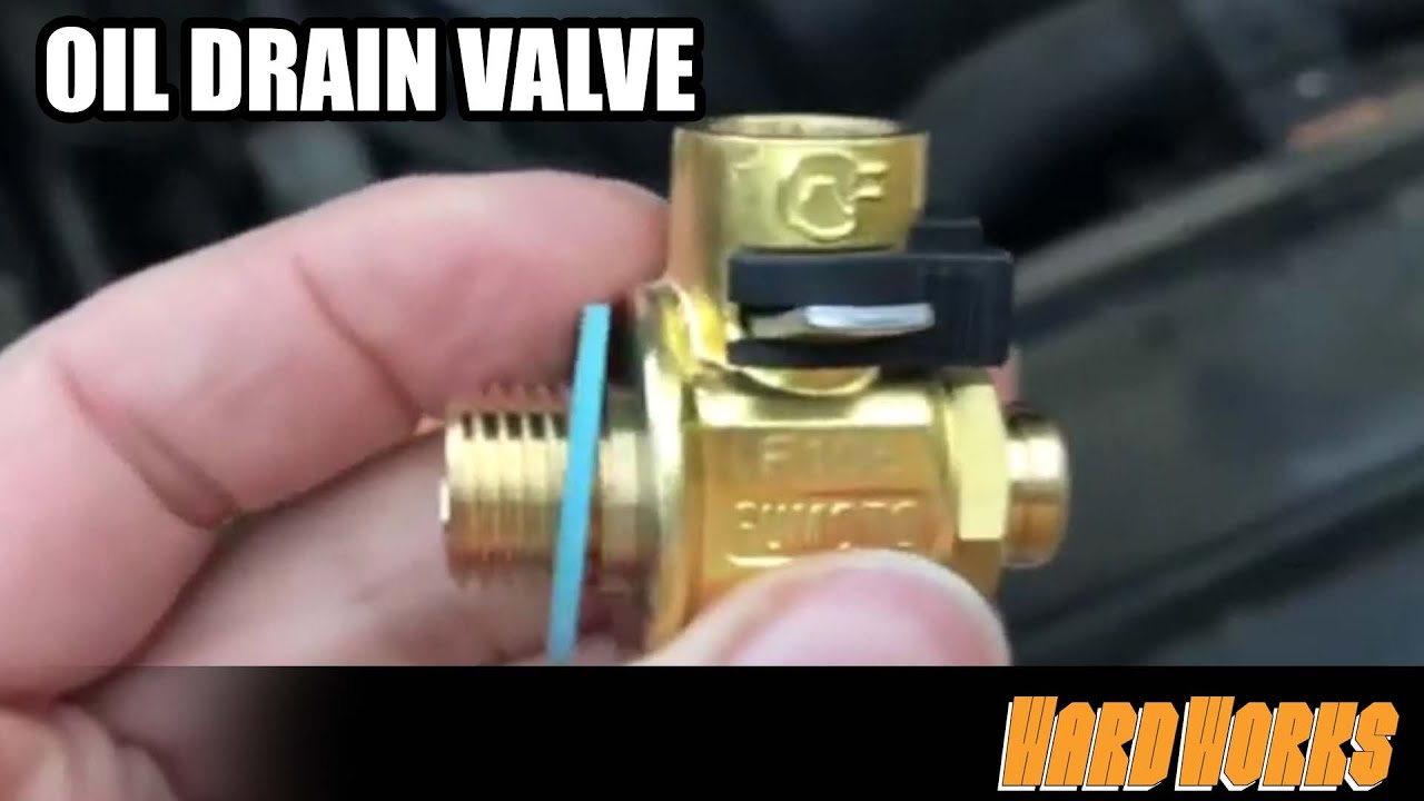 Install an Oil Pan Drain Valve YouTube