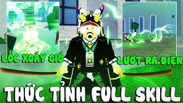 Roblox - NÂNG CẤP MAX SKILL TỘC THỎ V4 MINK CHẠY RA LỐC XOÁY GIÓ VÀ LƯỚT RA TIA ĐIỆN - Blox Fruits