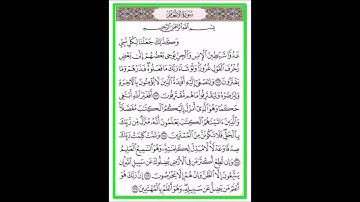 سورة الأنعام من الآية 112 إلى الآية 117 قرآءة الشيخ ياسر الدوسرى