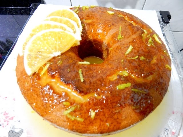 BOLO DE LARANJA COM CALDA RECEITAS DA CRIS