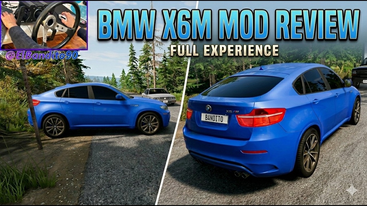 2012 BMW X6 (E71) Mod Review & Gameplay | BeamNG.drive