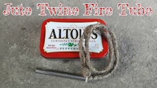 Jute Twine Fire Tube