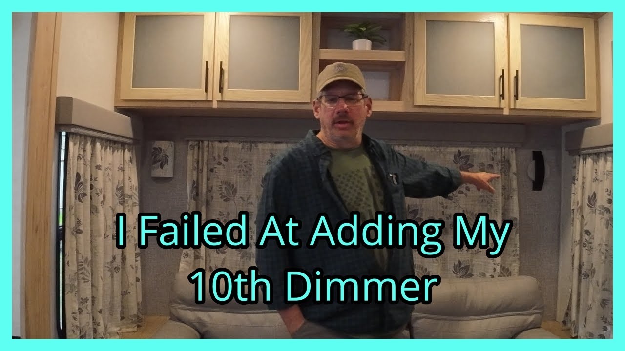 Replacing 12v Lights And Dimmer Fail - YouTube
