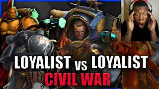 Война в Бадабе объяснена австралийцем | Реакция на лор Warhammer 40k!