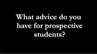 видео For prospective students