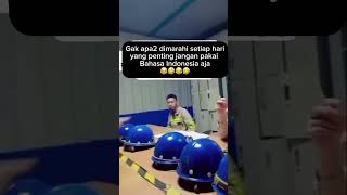 Funny meme of Indonesian workers when they get angry with their foreign boss #shorts