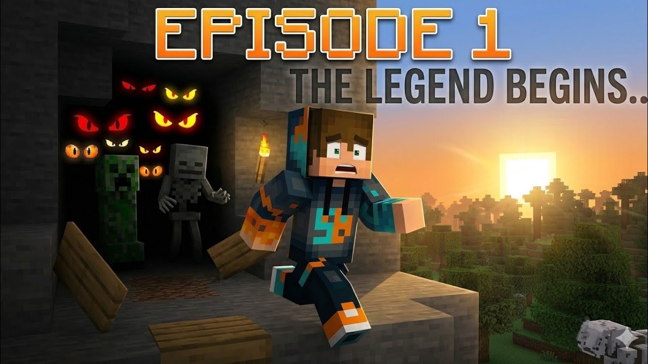 Minecraft Legend Beginning The Legend Begins: MINECRAFT GAMEPLAY #1 - YouTube