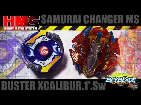第179回👻 ベイブレード サムライチェンジャーMS VS バスター