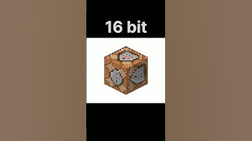 1,2,4,8,16,32,64,128bits Minecraft command block #bits #minecraft #youtube #shorts #command #block