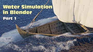 Boot- en watersimulatie in Blender - deel 1